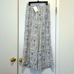 NWT - Splendid linen pants w/ drawstrings